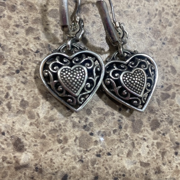 Brighton heart earrings - Picture 2 of 2